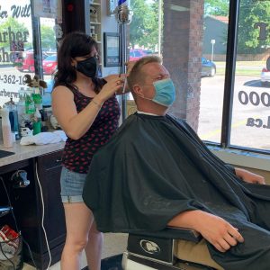 Barber Shawna - Men's Haircut - Barber Will Barbershop - 595 Carlton St - St Catharines - 289 362 1000